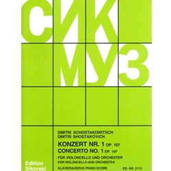 Concerto No. 1, Op. 107 (Revised Edition) - Cello and Piano