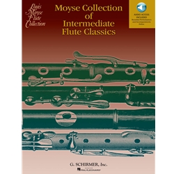 Moyse Collection of Intermediate Flute Classics - Flute and Piano with Audio Access