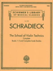 School of Violin Technics, Complete