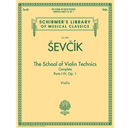 School of Violin Technics, Op. 1, Complete - Violin