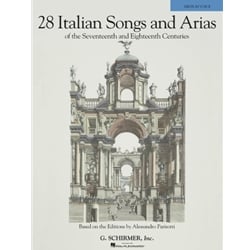 28 Italian Songs and Arias of the 17th and 18th Centuries - Medium Voice