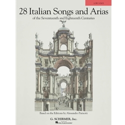 28 Italian Songs and Arias of the 17th and 18th Centuries - Low Voice
