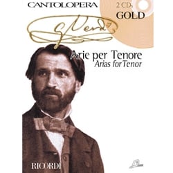 Verdi Gold: Arias for Tenor - Book/2 CDs (Cantolopera)