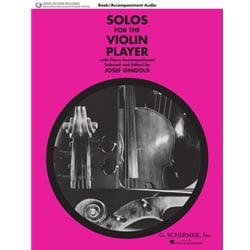 Solos for the Violin Player (Book/CD) - Violin and Piano