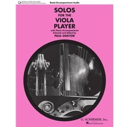 Solos for the Viola Player (Book with Online Audio) - Viola and Piano