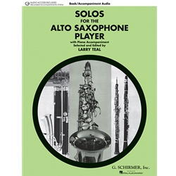 Solos for the Alto Saxophone Player - Book with Online Audio Access