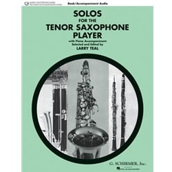 Solos for the Tenor Saxophone Player - Book with Audio Access