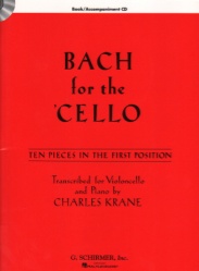 Bach for the Cello (Bk/Audio Access) - Cello and Piano