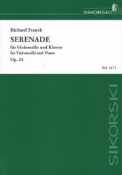 Serenade, Op. 24 - Cello and Piano
