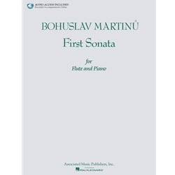 Sonata No. 1 (Book and CD) - Flute and Piano