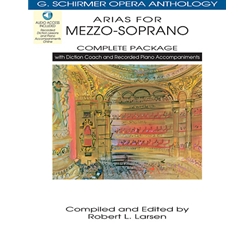 Arias for Mezzo-Soprano Package with Diction Coach and Online Audio Access