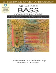 Arias for Bass Package with Diction Coach and Audio Access