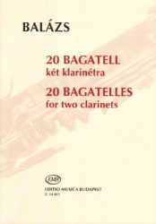 20 Bagatelles - Clarinet Duet