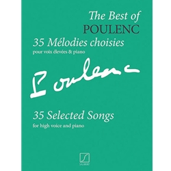 Best of Poulenc: 35 Selected Songs - High Voice