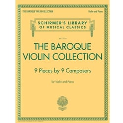 Baroque Violin Collection - Violin and Piano