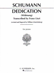 Dedication (Widmung) -  Piano