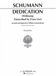 Dedication (Widmung) -  Piano