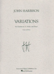 Variations - Violin, Clarinet in A and Piano