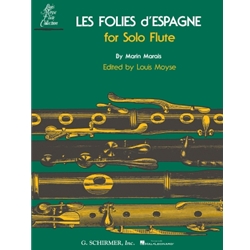 Les Folies d' Espagne - Flute Unaccompanied