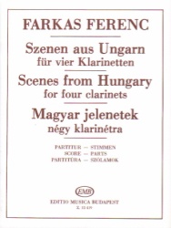 Scenes from Hungary - Clarinet Quartet