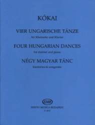 4 Hungarian Dances - Clarinet and Piano