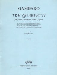 Quartet in F Major - Flute, Clarinet, Horn, and Bassoon