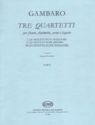 Quartet in G Major - Flute, Clarinet, Horn, and Bassoon