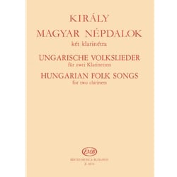 Hungarian Folk Songs for Two Clarinets