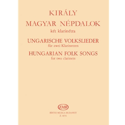 Hungarian Folk Songs for Two Clarinets