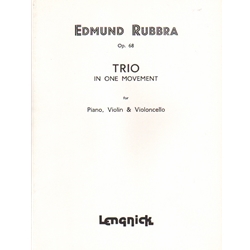 Trio in One Movement, Op. 68 - Piano, Violin and Cello