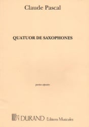 Quatuor (Parts) - Sax Quartet SATB