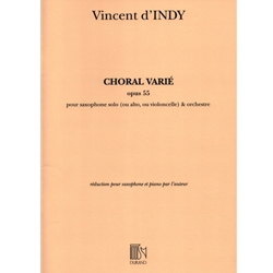 Choral Varie - Saxophone