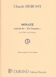 Sonata for Flute, Viola and Harp (from 6 Sonatas)