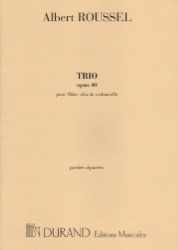 Trio, Op. 40 - Flute, Viola and Cello (Parts)
