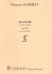 Quartet, Op. 102 - Sax Quartet SATB