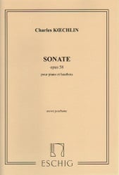 Sonate Op. 58 - Oboe and Piano