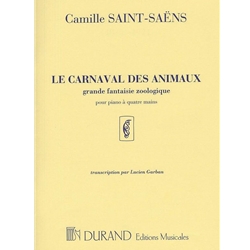 Le Carnaval des Animaux (Carnival of the Animals) - 1 Piano, 4 Hands