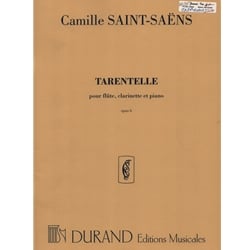 Tarentelle, Op. 6 - Flute, Clarinet, and Piano