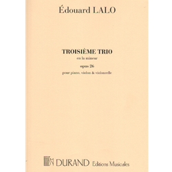 Trio No. 3, Op. 26 - Piano, Violin and Cello