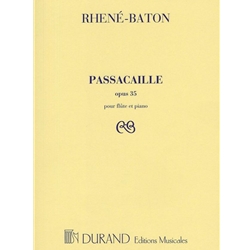 Passacaille, op. 35 - Flute and Piano