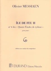 Ile de Feu No. 2 (Rhythmic Etude No. 2) - Piano