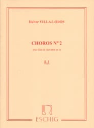 Choros No. 2 - Flute and Clarinet