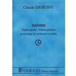 Danses - Harp and String Orchestra (Study Score)