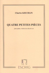 4 Petite Pieces - Violin (or Viola), Horn and Piano