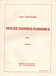 12 Danses Cubaines - Piano