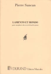 Lamento et Rondo - Alto Sax and Piano