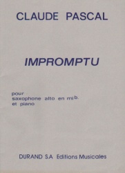 Impromptu - Alto Sax and Piano