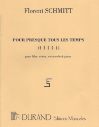 Pour presque tous les temps, Op. 134 - Flute, Violin, Cello and Piano