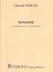 Sonatine - Alto Sax and Piano
