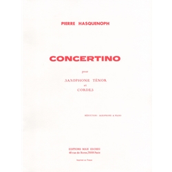 Concertino, Op. 34b - Tenor Saxophone and Piano